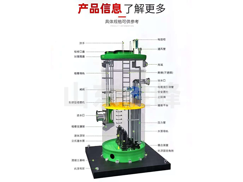 玻璃钢一体化泵站
